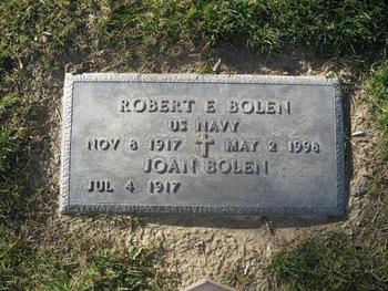 Bolen,   Robert Edward gravesite