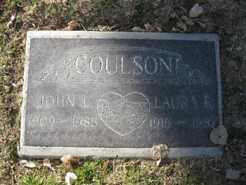 Coulson,   John Leon gravesite