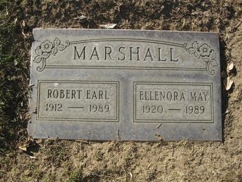 Marshall,   Ellenora May gravesite