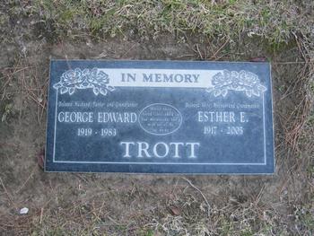 Trott,   George Edward gravesite