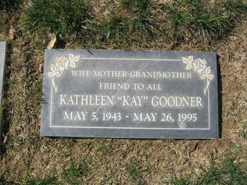 Goodner,   Kathleen Kay gravesite