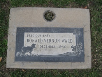 Ward,   Ronald Vernon gravesite