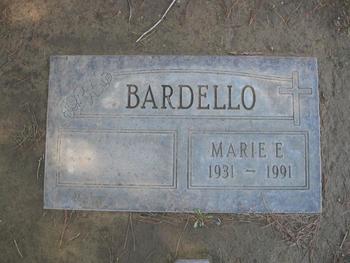 Bardello,   Marie E. gravesite