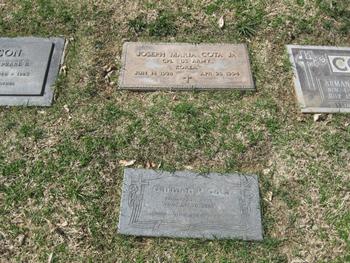 Cota,   Carmen gravesite