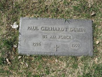 Dumin, Paul Gerhardt gravesite