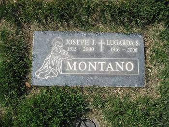 Montano,   Lugarda S. gravesite