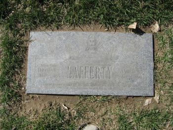 Lafferty, Thomas John gravesite