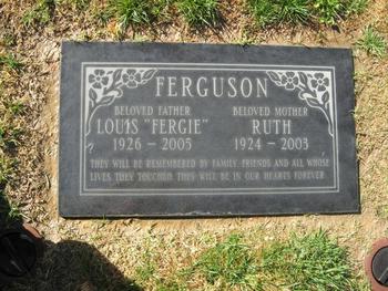 Ferguson,   Louis ('Fergie') gravesite
