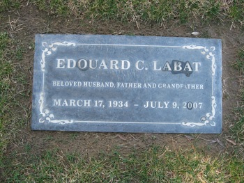 Labat, Edouard C. gravesite