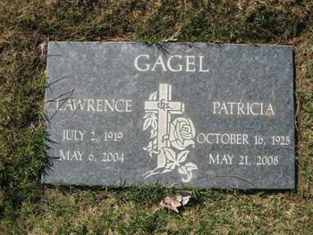 Gagel,   Lawrence gravesite