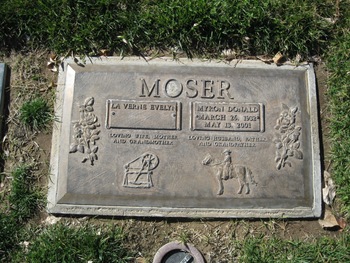 Moser,   LaVerne Evelyn gravesite