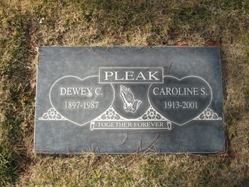 Pleak,   Caroline Salome gravesite