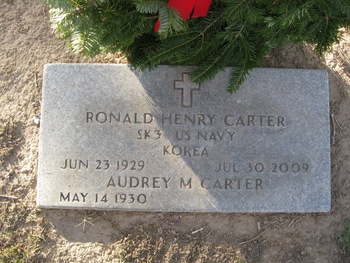 Carter,   Audrey Mae gravesite