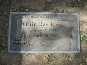 Bleyl,   Dustin Ray gravesite