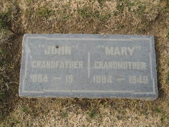 Palmerton,   Mary Ella gravesite