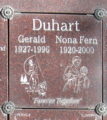 Duhart,   Gerald gravesite