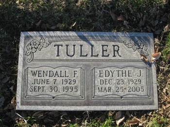Tuller,   Edythe Jane gravesite