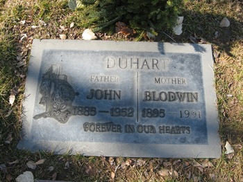 Duhart,   John Mike gravesite