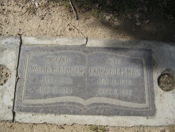 Redman,   Laura Bell gravesite