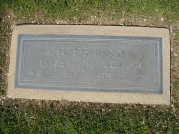 Huffman, James Everett gravesite