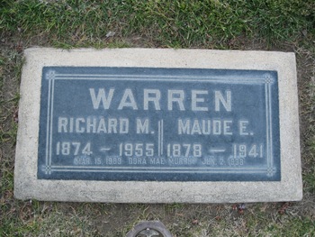 Warren,   Richard Murry ('Dick') gravesite
