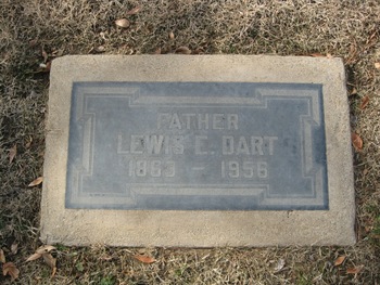Dart,   Lewis Edward gravesite