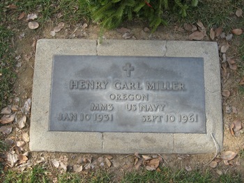 Miller, Henry Carl gravesite