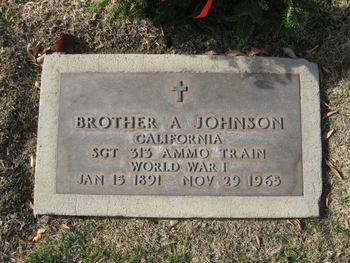 Johnson,   Brother Andrew gravesite