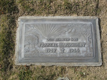 Hanschmidt, Frank J. gravesite