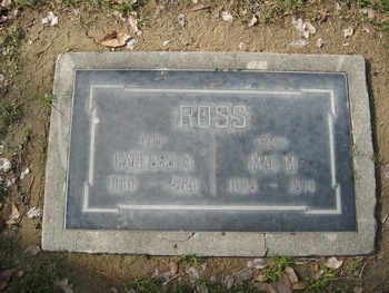 Ross, Angus Carless gravesite