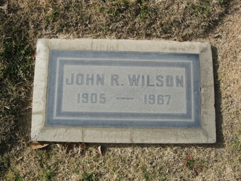 Wilson, John R. gravesite