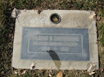 Cherbbonno,   Albert George gravesite