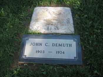 Demuth,   John Conrad gravesite