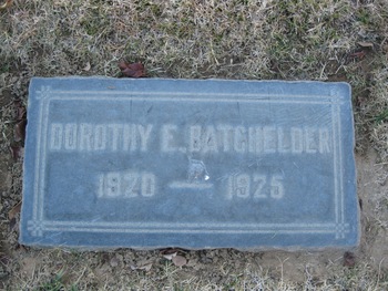 Batchelder,   Dorothy Elizabeth gravesite