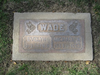 Wade,   Michael A. gravesite