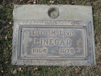 Linegar, Lillie M. gravesite