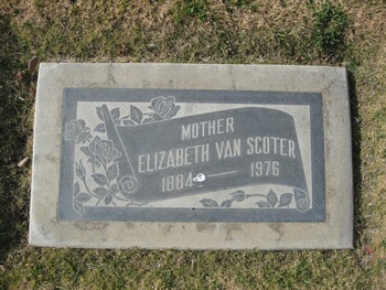Van Scoter,   Elizabeth gravesite