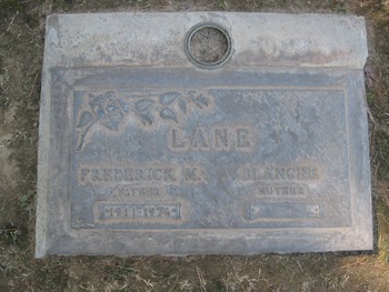 Lane,   Frederick M. gravesite