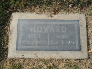 Howard,   Mary S. gravesite