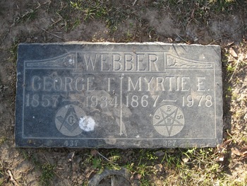 Webber,   Myrtie Evelyn gravesite