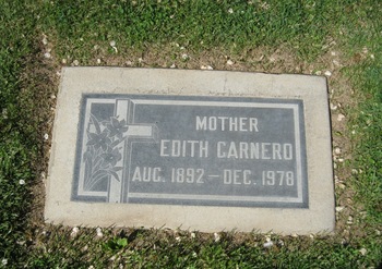 Garnero,   Edith gravesite