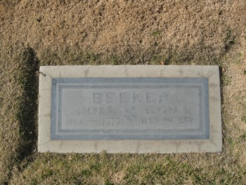 Becker,   Joseph Carl gravesite