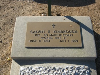 Kimbrough,   Calvin Emory gravesite