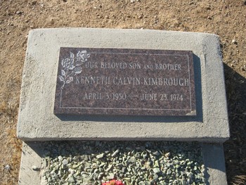 Kimbrough,   Kenneth Calvin gravesite