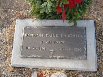 Laughlin,   Gordon Price ('Mickey') gravesite