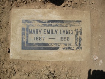 Lynch,   Mary Emily gravesite