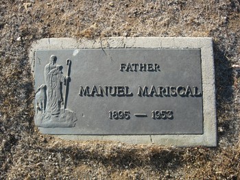 Mariscal,   Manuel gravesite