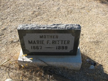 Ritter,   Marie Florence gravesite