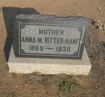 Ritter-Hanf,   Anna Marie gravesite