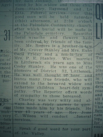 Rogers,   Charles Dee obituary